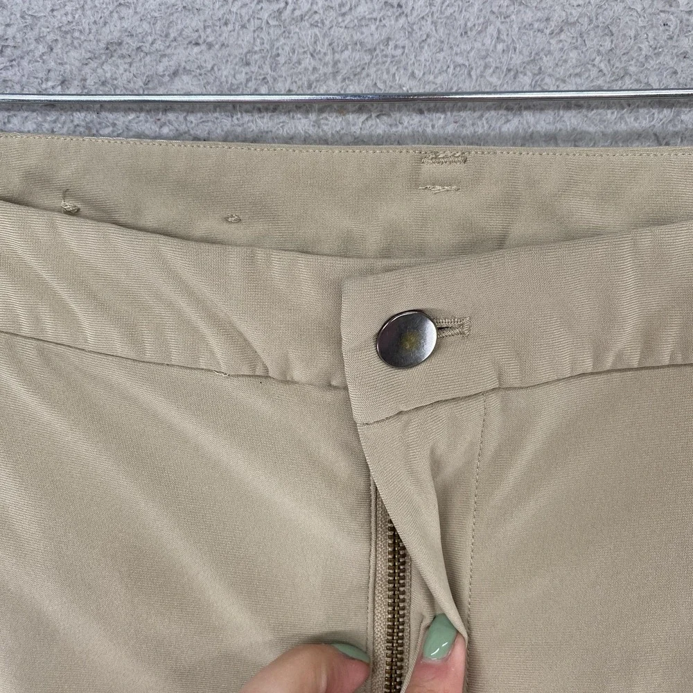 Lululemon Commission Pants Mens 31x30 Chino Beige Tapered Golf Office Work